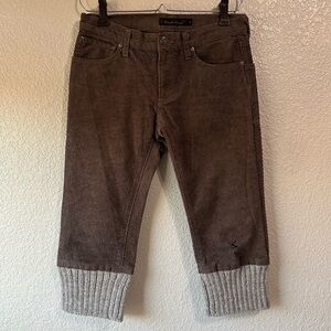 ❗️SOLD❗️Vintage Jun Takahashi corduroy capri pants